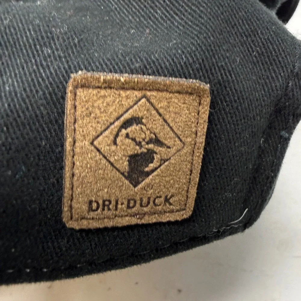 Dri Duck Wildlife Series Hunting Dog Duck Hat Black Cotton Baseball Cap NEW